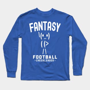 Fantasy Football Cheerleader Long Sleeve T-Shirt